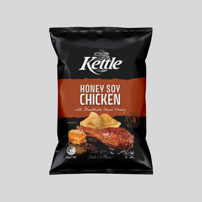 Kettle Honey Soy Chicken Potato Chips (165g)